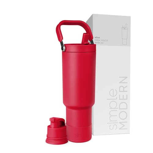 Simple Modern Trek Pivot 40oz Tumbler – Ember Red