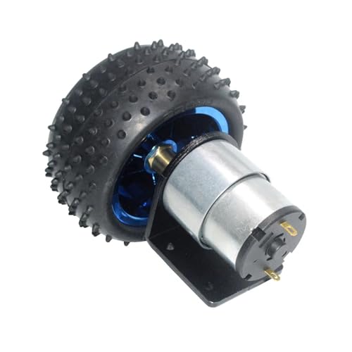 Moteur électrique couple élevé engrenages cc 12v 530rpm durable