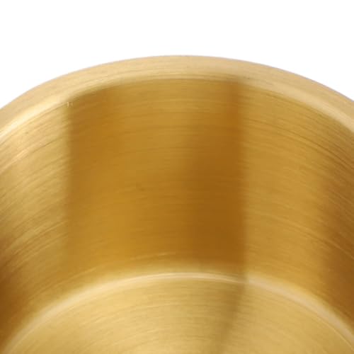 Portavasos universal reclinable en acero inoxidable dorado miniatura 6
