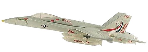 F/A-18C Hornet VFA131 Wildcats Aircraft Built-Up Die Cast 1-150 Model Power