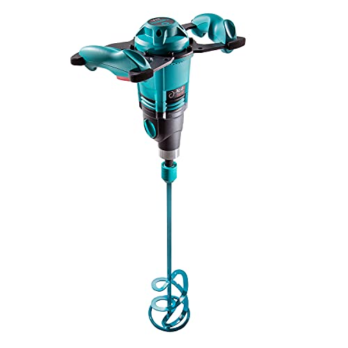 Collomix Paddle Mixer - 110V, 1.7 Hp Portable Concrete Mixing Drill With 2-Speed Gearbox & Hexafix Paddle Connection - Xo4R #TOP8