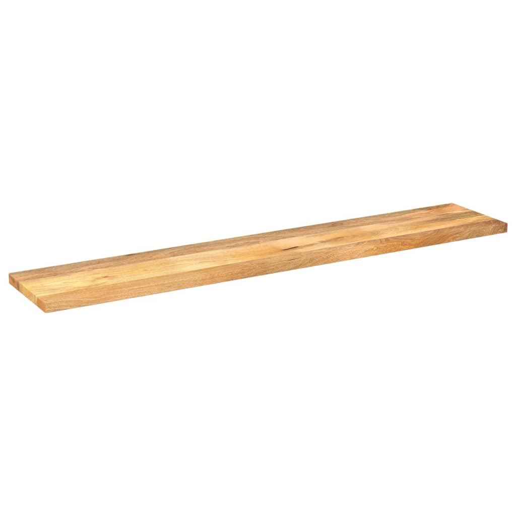 vidaXL Piano per Tavolo 140x40x2,5cm Rettangolare Legno Massello Mango