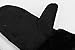 Unisex Faux Sheepskin Full Finger Gloves for Women Men Windproof Warm Plush Fur Lined Winter Mittens with String