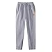 fnnxeal Big and Tall Sweatpants for Men Open Bottom Baggy Drawstring Sweat Pants Casual Fashion Athletic Joggers with Pockets Grey Sweatpants Men Baggy Gray L