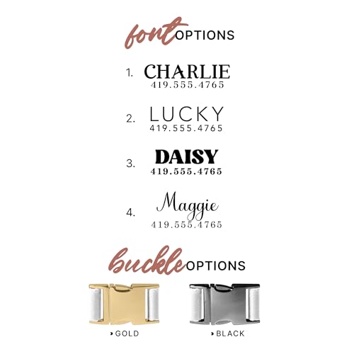 Generic Personalized Floral Dog Collar For Small thumb #2