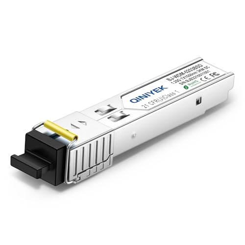 Image of 1 Pair simplex SC Module 3KM, 1.25G Single-Mode Fiber Connector, SFP-WDM-SM 1000BASE BiDi 1310nm /1550nm SFP Transceiver Module