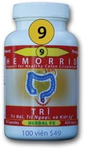 Hemorrid 9 - Tri 100 capsules