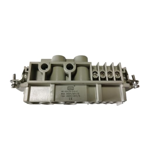 Conector Industrial Rectangular Heavy Duty HDC HK-004/8 M/F 10A miniatura 2