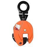 YATOINTO Plate Lifting Clamps, 1760lbs Plate Vertical Clamp, Capacity 0.8T, Jaw Opening up to 0.6 inch, for Lifting and Building