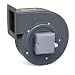 UZMAN Radiallüfter Industrie Druckgebläse Radial Gebläse Kesselgebläse Schmiedefeuer Radialventilatoren aus Aluminium oder Stahlblech - 230 V - 450m³/h bis 1150m³/h (RV 160E (950m³/h))
