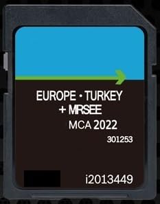 Generisch Aktualisierung der Kartographie GPS Navigation Europa v12 2022 kompatibel mit Ford MCA
