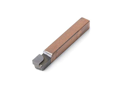 Sherline 1/4" Left Hand Carbide Tool Bit AL4 C5 2" Spiral 2 Flute for Aluminum, Metal, Copper
