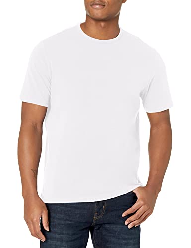 Calvin Klein Men's Cotton Stretch Lounge Short Sleeve Crewneck White
