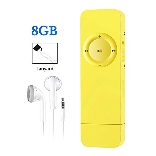 MP3 Player, Dyzeryk 8GB MP3 Player with USB Flash Drive, Portable HiFi Lossless