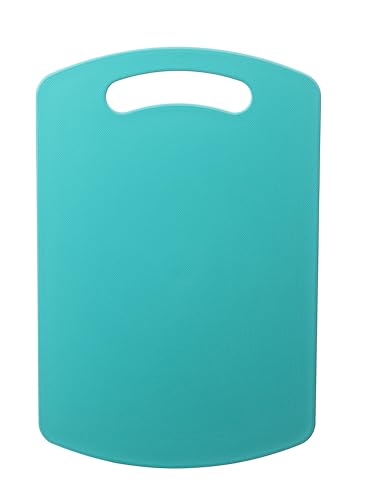 Image of Kitchen Cutting Board Plastic Cutting /Chopping Board - Turquoise Blue