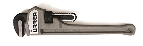 URREA 810A 10-Inch Iron Aluminum Pipe Wrench
