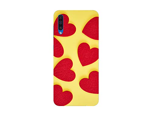 TRUEMAGNET Premium ''Many Hearts'' Printed Hard Mobile Back Cover for Samsung Galaxy A50/ Samsung Galaxy A50s/ Samsung Galaxy A30s, Designer & Attractive Case for Your Smartphone