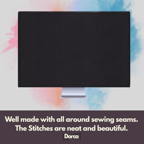 Image of Dorca Best Protective Monitor Dust Cover for BenQ EL2870U 28-inch UHD 4K HDR, Gaming Monitor - Black