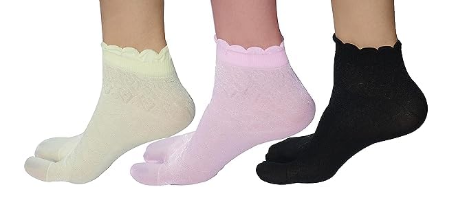 New Soft And Smooth Colour Skin Fitt Summer Ankle Socks For Women And Girls With Thumb Durable And Comfortable Quality Socks- Free Size & Number of Items-picture-32