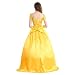 Elegante Mujer Vestido Halloween Bella y la Bestia Fiesta Belle Princesa Cosplay...