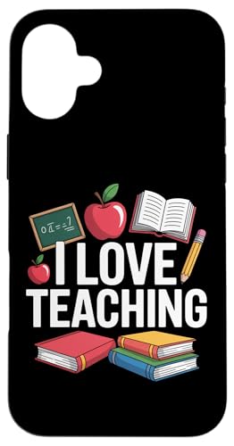 I Love Teaching M Apple X}zP[X iPhone 16 Plus p