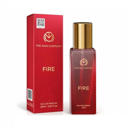 Image of The Man Company Fire EDP - 20ml | Perfume For Man | Premium Long Lasting Fragrance | Fresh, Floral & Woody | Gift For Man | Valentine Gift Set For Husband, Boyfriend