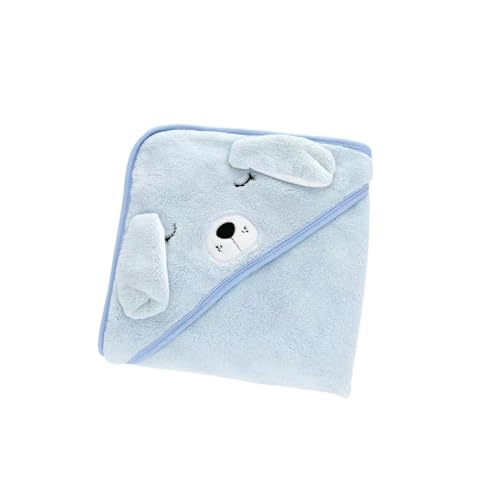 DDKY 1 Artículo Toalla de Baño para Recién Nacido,80 * 80CM Albornoz de Recién Nacido, Juego de Toalla de Recién Nacido con Capucha para Bebés y Niños de 0-3 Años