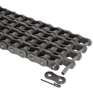 #80-4 Quad Strand Roller Chain - 10ft Box