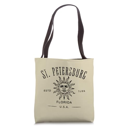 Bolso Tote Retro St. Petersburg Florida miniatura 1