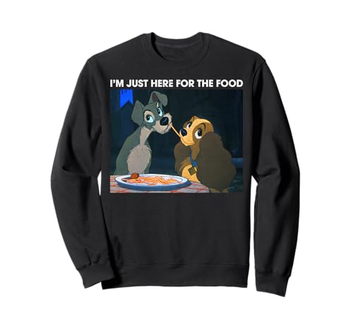 Sweatshirt Disney I'm Just Here For The Food idéal pour les soirées cocooning en famille