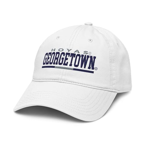 Georgetown Hoyas Varsity White Officially Licensed Adjustable Baseball Hat