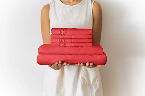 Twin Xl Sheet Set - 4 Piece Sheets - Dorm Room Bed Sheets - Hotel Luxury Bed Sheets - Extra Soft - Deep Bed Sheets Pockets - Easy Fit - Breathable & Cooling Touch - Twin Xl Sheets For Twin Xl Mattress #TOP3