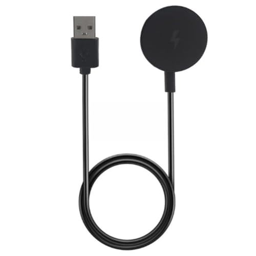 URPIZY Ladegerät für Fossil Smartwatch Gen 1 2 3, für Q Founder Wander Marshal, ABS+PC-Material, weiß/schwarz, mit Sicherheitsschutz und schnellem Laden über USB-Quellen