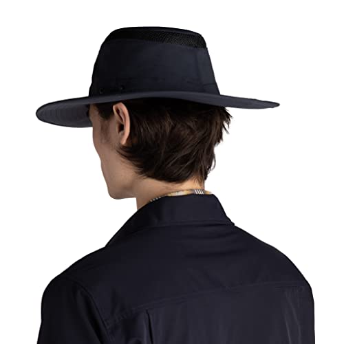 Tilley LTM6 Airflo Broad Brim Hat – Lightweight, Breathable, UPF 50+ Sun Protection for Outdoor Adventures, Midnight Navy, 7 3/4