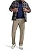 Lee Men's Big & Tall Extreme Motion Flat Front Relaxed Taper Pant Khaki 52W x 32L