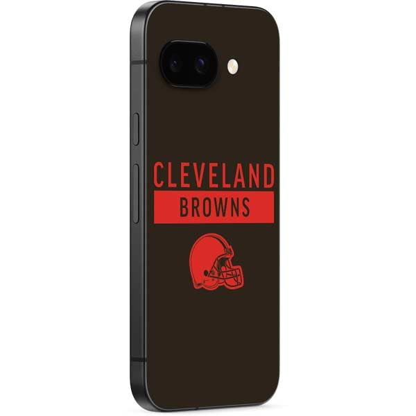 Skinit Decal Phone Skin Compatible with Google Pixel 9a - Officially Licensed NFL Cleveland Browns Brown Performance Series Design