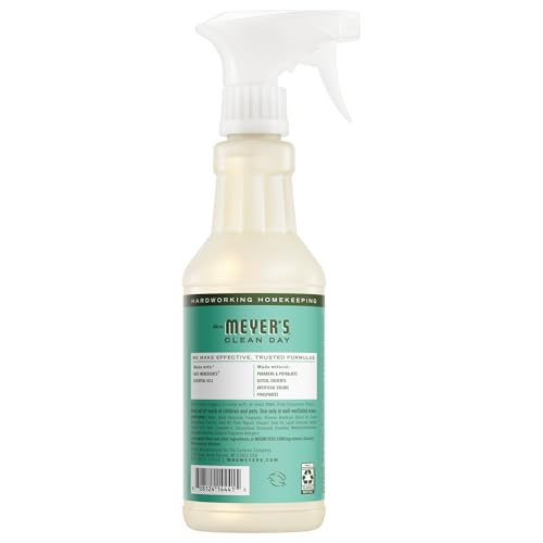 Image of MRS. MEYER'S CLEAN DAY Multi-Surface Everyday Cleaner, Basil Scent, 16 Fl Oz Bottle - 3 Pack