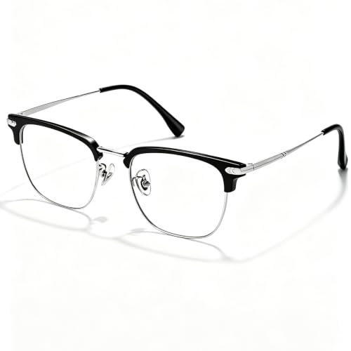 Image of Blue Light Blocking Glasses for Men Anti-Fatigue Computer Monitor Gaming Glasses Prevent Headaches Glasses