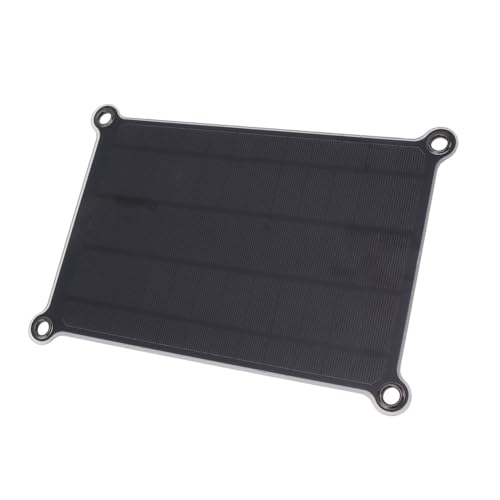 YWBL WH Panel Solar de 10W 5V Mini Panel Solar Cargador USB de 10W 5V Monocristalino de con Puerto USB y Ventosas para Acampar Al Aire Libre Senderismo Carga de