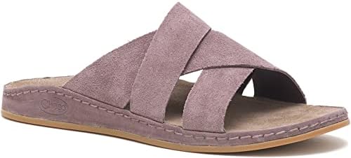 Chaco Women's Wayfarer Slide Sandal, Suede Sparrow, 9 | Image 4