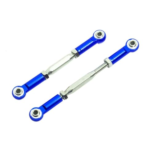 Rc Special Connecting Rod for Traxxas for Slash 4X4 5807 HQ727 1/10 2Pcs Metal Adjustable Steering Linkage Pull Rod RC Car Upgraded Parts Accessories Replacement Use