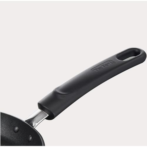 Tefal Easy Cook & Clean Crêpe-Pfanne 25 cm, Pancake Pfanne antihaftbeschichtet, Thermo-Signal bei idealer Brattemperatur, NICHT induktionsgeeignet, Pfannkuchen, Made in France, Schwarz, B5550933 4