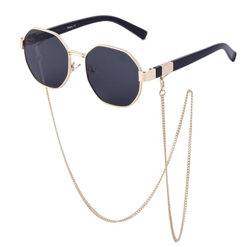 Lunettes de soleil à rivets femme pour vos festivals et sorties estivales punk