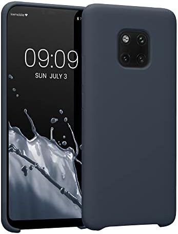 kwmobile TPU Silicone Case Compatible with Huawei Mate 20 Pro - Case Slim Phone Cover with Soft Finish - Teal Matte