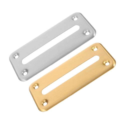 2 piezas ranura de moneda de acero inoxidable para caja de propinas miniatura 1