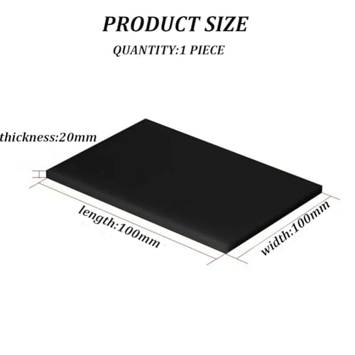 Hoja de plástico ABS reutilizable de 20mm de grosor resistente al impacto continuo 2