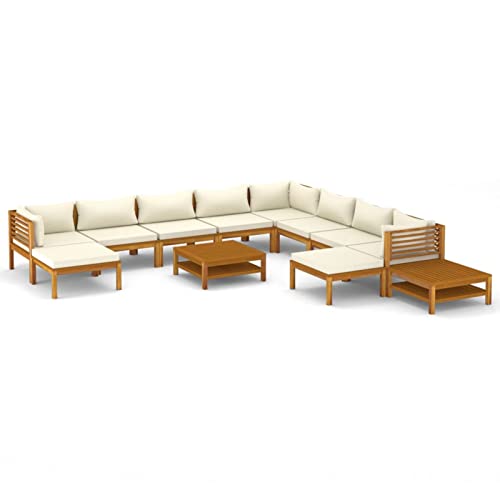 Festnight Lounge Gartenmöbel Set Holz Loungemöbel Terrasse Gartenlounge Sofa Outdoor Gartensofa Sitzgarnitur Garten…