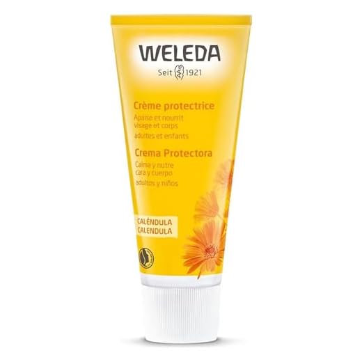 Weleda – Crema Protectora, Facial y Corporal, Con Caléndula, Nutre y Calma la Piel, Para toda la Familia, Apto para Todo Tipo de Pieles – 75 ml