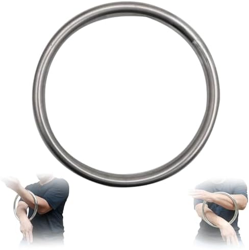 kowaku Equipamento de artes marciais com anel Wing Tsun em aço in...