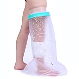 Arm Cast Cover for Shower Leg Waterproof Arm Leg Cast Cover Shower Full Protector Bag for Bandage Wound Leg Broken Arm Foot Ankle Hand Bath Shower Cast (Leg)